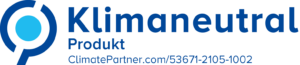 Klimaneutral Logo Climate Partner
